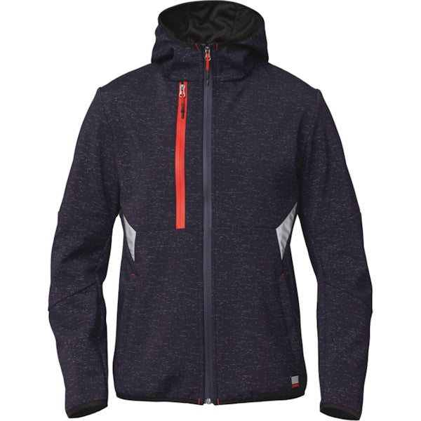 SIGGI GIACCA IN SOFTSHELL MOD. FINDER COLORE BLU/ARGENTO