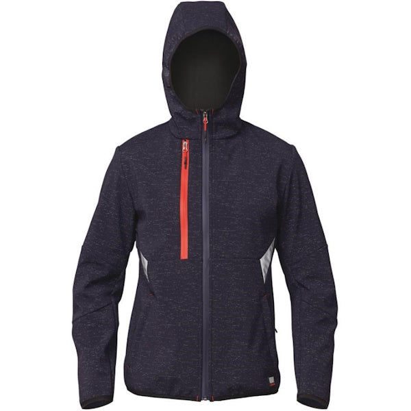 SIGGI GIACCA IN SOFTSHELL MOD. FINDER COLORE BLU/ARGENTO