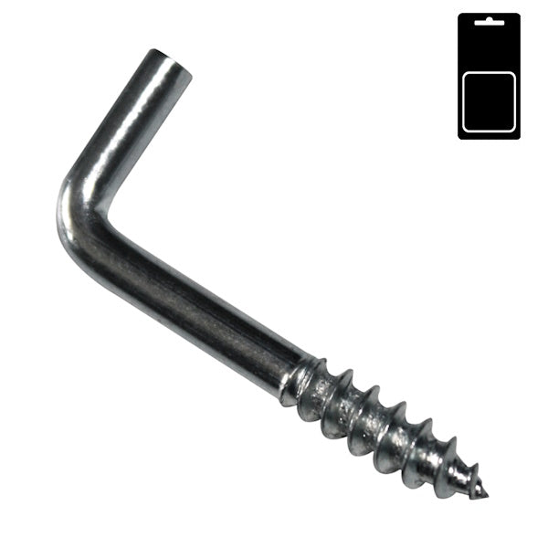 SODIFER CANCANI A VITE PER LEGNO IN FERRO LUCIDO IN CONF.BLISTER