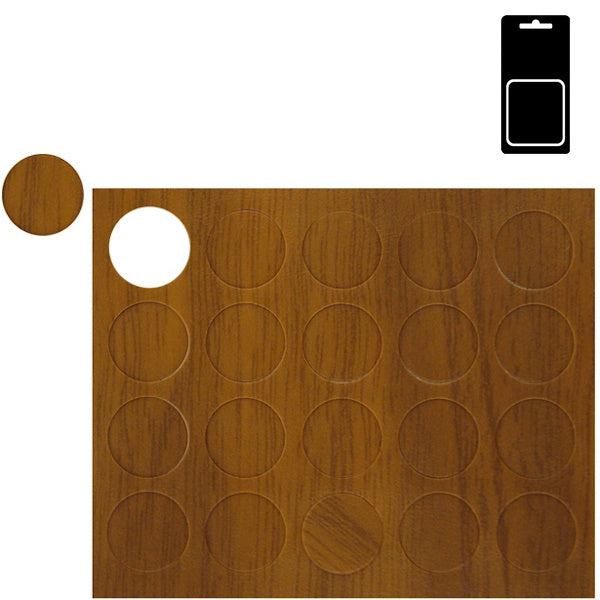 SODIFER FELTRINI COPRIVITI ADESIVI TONDI IN CONF.BLISTER DA PZ20