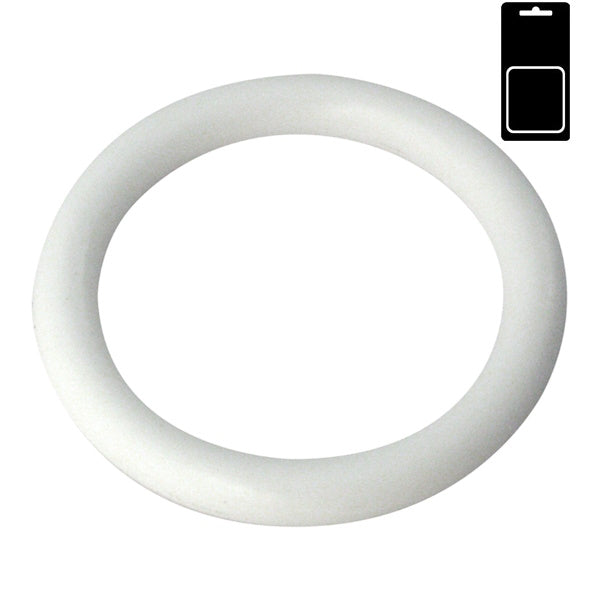 SODIFER ANELLI PER TENDE IN RESINA BIANCO