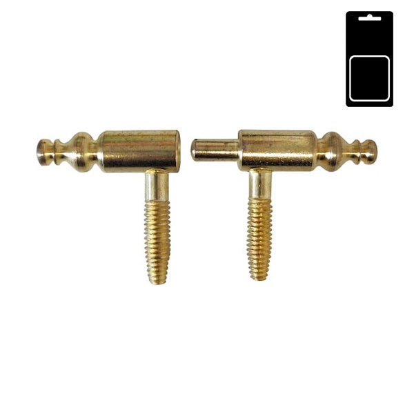 SODIFER CERNIERE ANUBA BAROCCO A VITE IN ACCIAIO OTTONATO BLISTER DA PZ2