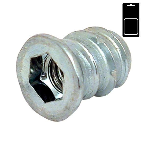 SODIFER BUSSOLE IN ACCIAIO ZINCATO TESTA CAVA ESAGONALE BLISTER DA PZ6