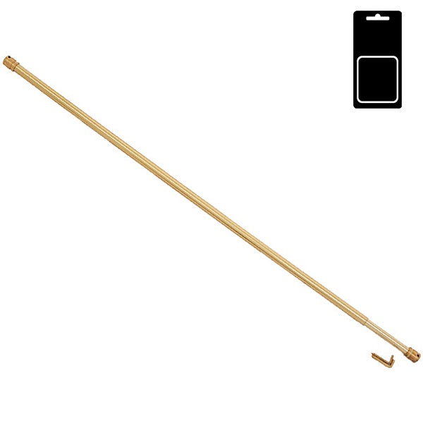 SODIFER BACCHETTE REGGITENDE PIATTE OTTONATE CM50 CONF.PZ2*