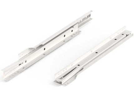 RAM GUIDE PER CASSETTI SU ROTELLE BIANCA PORTATA KG 25 MM350