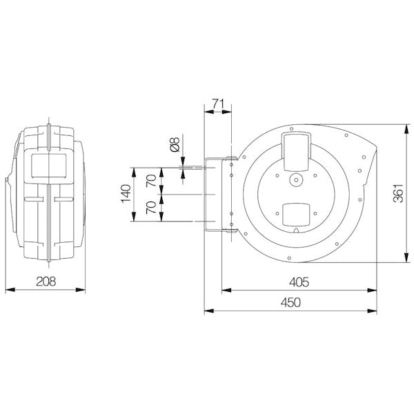 MAVEL AVVOLGICAVO AUTOMATICO ROLL MAJOR PLUS CON CAVO