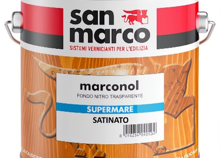 SAN MARCO MARCONOL SUPERMARE SATINATO VERNICE LEGNO TRASPARENTE LT0,5