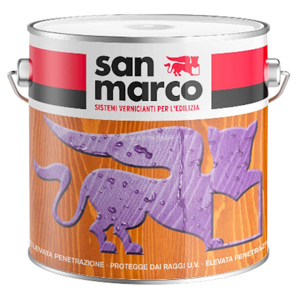 SAN MARCO MARCONOL CERATO FINITURA NOCE SCURO LT 2,5