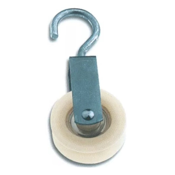 MINUTEX CARRUCOLE PER STENDIPANNI CON GANCIO PULEGGIA NYLON