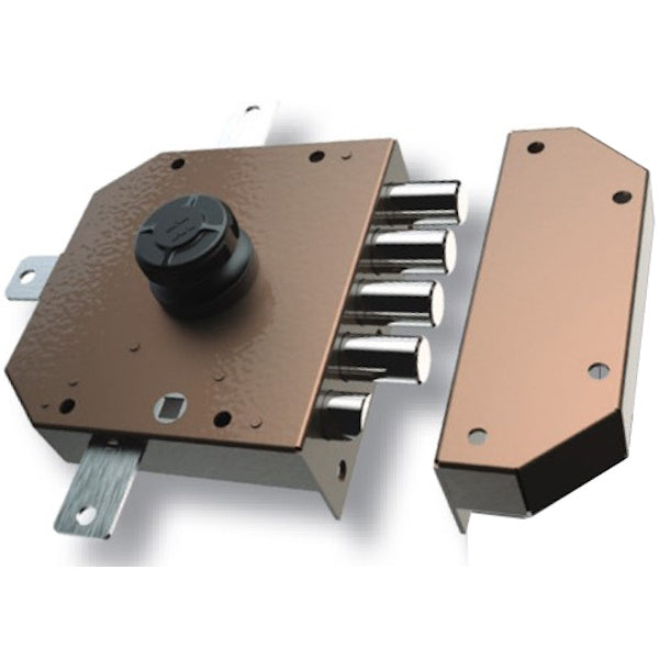 MOTTURA SERRATURA APPLICARE C10 QUINTUPLICA ENTRATA MM63 ART.89A.451