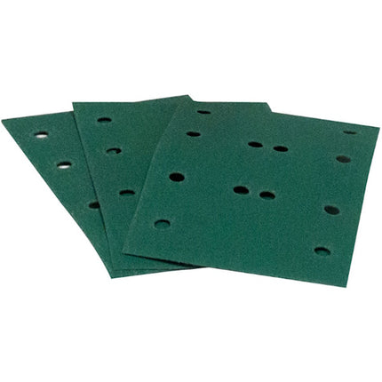 RUPES ABRASIVO RETTANGOLARE VELCRATO HQ400 MM80X130 FORI 12 GR 80