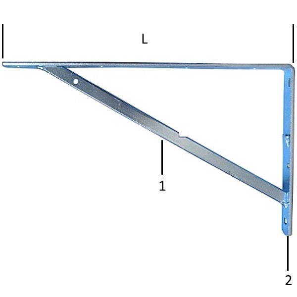 MINUTEX REGGIMENSOLA GENIUS IN ACCIAIO ZINCATO BIANCO