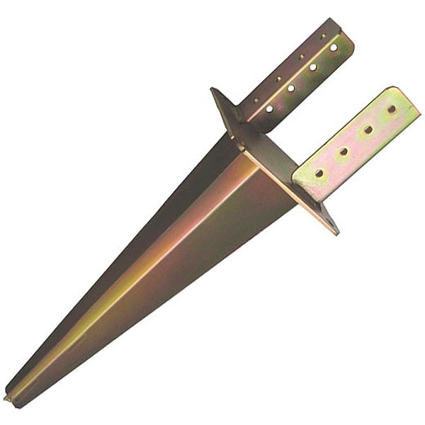 MINUTEX SUPPORTO TRAVI PER ANCORAGGIO AL TERRENO IN ACCIAIO ZINCATO