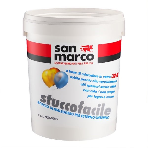 SAN MARCO STUCCOFACILE STUCCO IN PASTA RAPIDO ED ULTRALEGGERO
