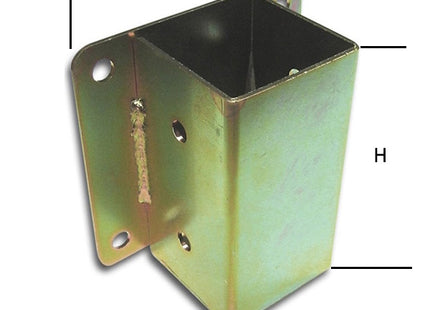 MINUTEX SUPPORTO PER PARAPETTO PER TRAVI IN ACCIAIO ZINCATO