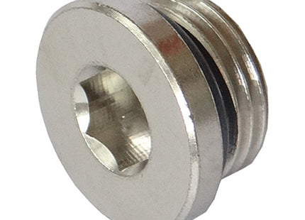 KONFIT TAPPO MASCHIO CILINDRICO ART. AS57OR CON O-RING 1/8"