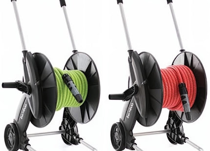 RR ITALIA BAMBOO CARRELLO AVVOLGITUBO CON TUBO FORTE MT15 E KIT LANCIA
