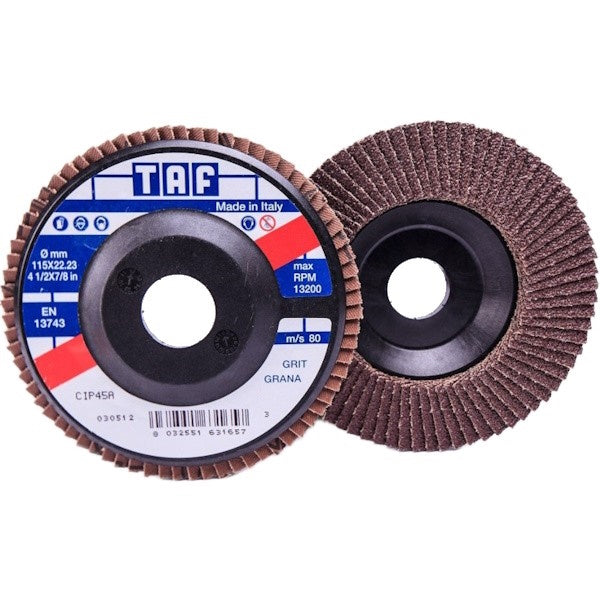 TAF DISCO LAMELLARE SERIE CIP AL CORINDONE PIANO D.MM115X22