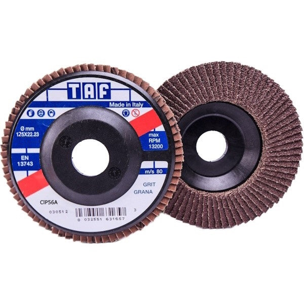 TAF DISCO LAMELLARE SERIE CIP AL CORINDONE PIANO D.MM125X22