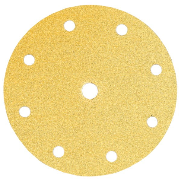 TAF DISCO VELCRATO IN CARTA CORINDONE LUBRIFICATO D.MM150 8+1 FORI