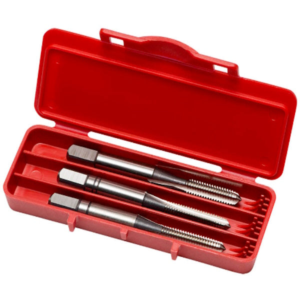 DORMER MASCHI A MANO E100 NO8 HSS PER FORI PASSANTI/CIECHI