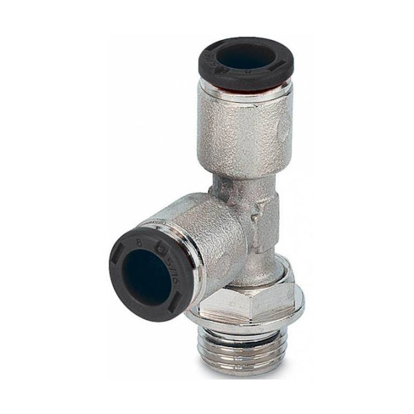 EUROFIT RACCORDO ART. 738 T LATERALE MASCHIO GIREVOLE