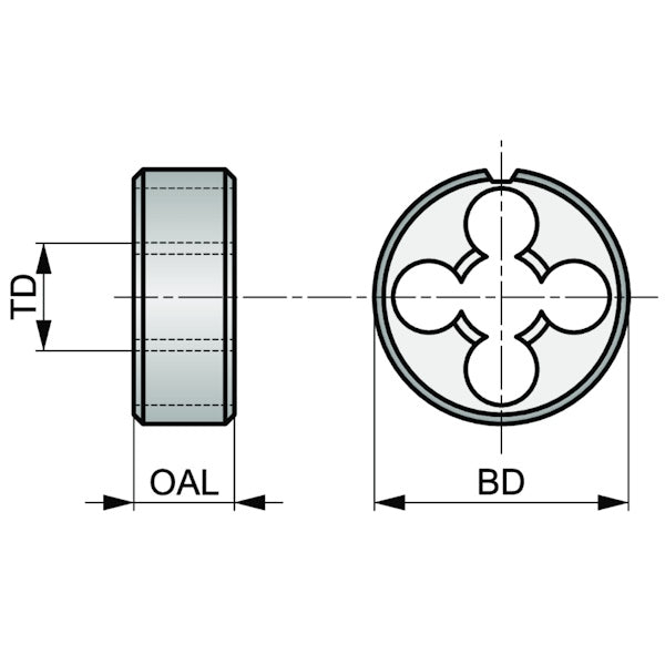 DORMER FILIERA F170 IMBOCCO CORRETTO HSS G BSP