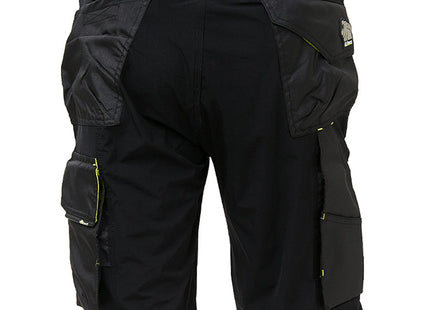 U-POWER BERMUDA IN TESSUTO MERCURY COLORE BLACK CARBON