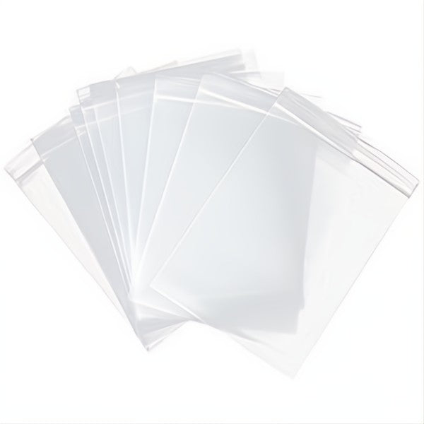 SACCHETTI IN POLIETILENE TRASPARENTE CON CHIUSURA