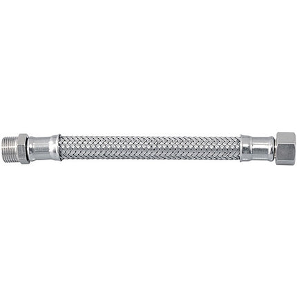 IDRO-BRIC FLESSIBILE PER ACQUA INOX AISI 304 D.MM10X 200 3/8"MX3/8"F