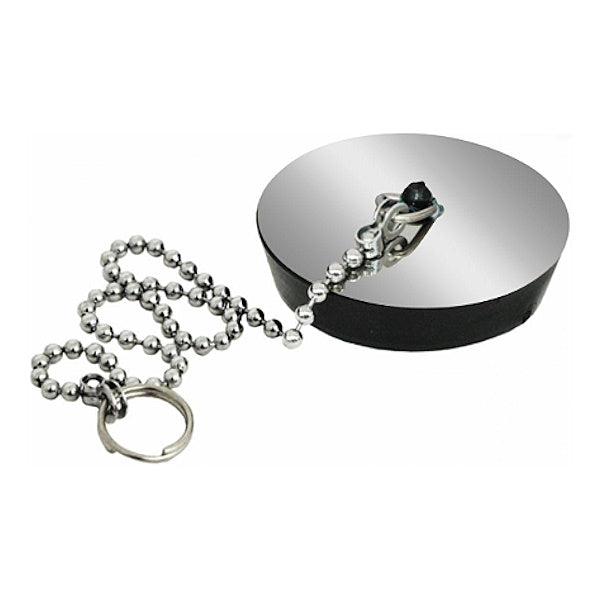 IDRO-BRIC TAPPO CON CATENA E PLACCA IN ACCIAIO INOX