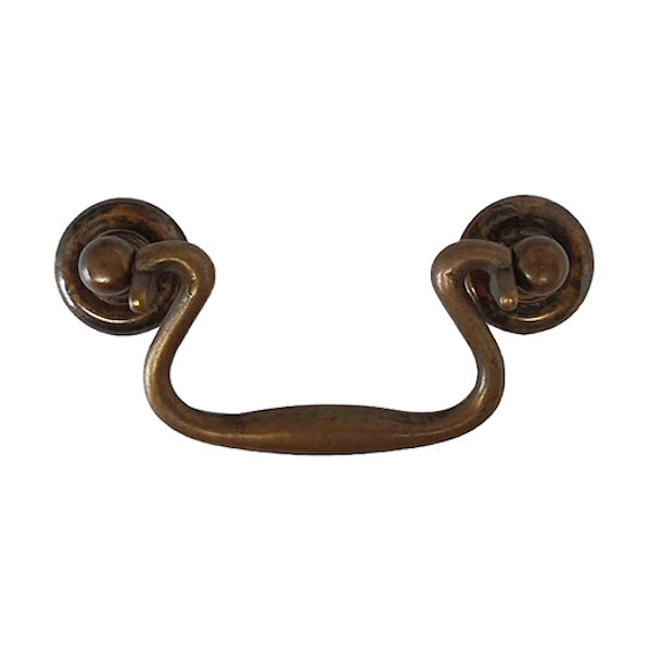 METAL STYLE MANIGLIA PER MOBILI IN OTTONE ANTICATO MOD. 203