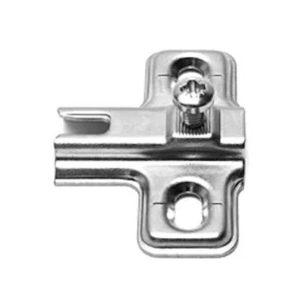 METAL STYLE BASETTA CRUCIFORME QS MINI IN METALLO FISSAGGIO CON VITE