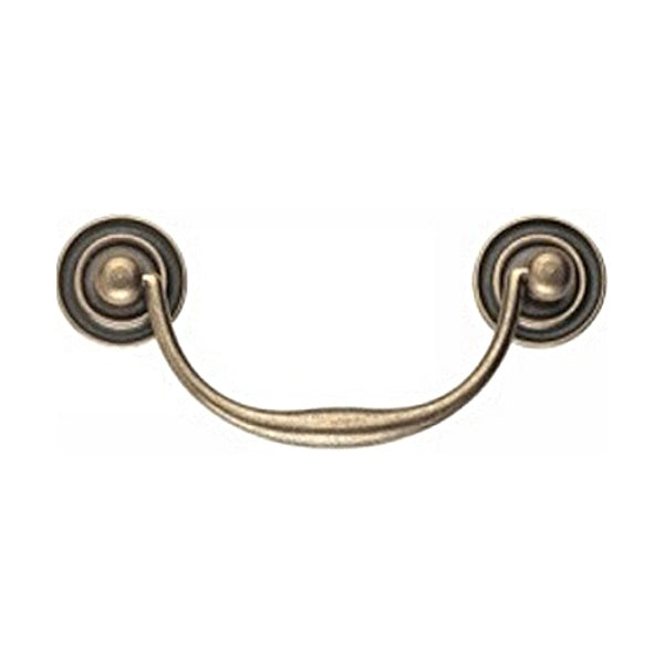 METAL STYLE MANIGLIA PER MOBILI IN OTTONE ANTICATO MOD. 222*