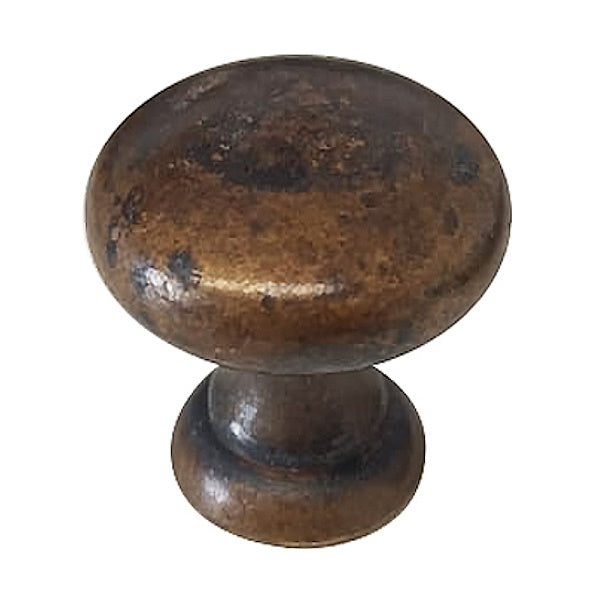 METAL STYLE POMOLO PER MOBILI IN OTTONE ANTICATO MOD. 655