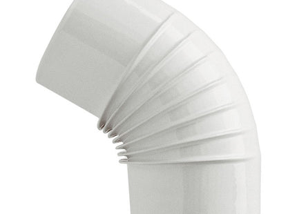 SAVE MEZZO GOMITO PER STUFE SMALTATO BIANCO*