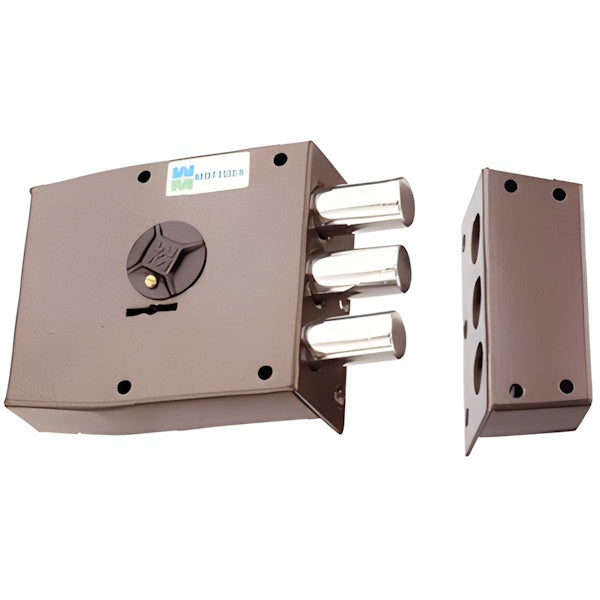 MOTTURA SERRATURA APPLICARE DOPPIA MAPPA LATERALE ENTRATA MM63 20.501