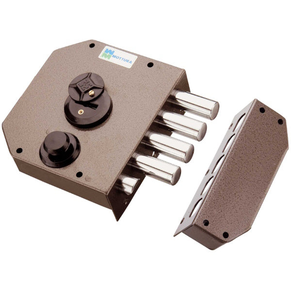 MOTTURA SERRATURA APPLICARE DOPPIA MAPPA LATERALE ENTRATA MM63 20.510