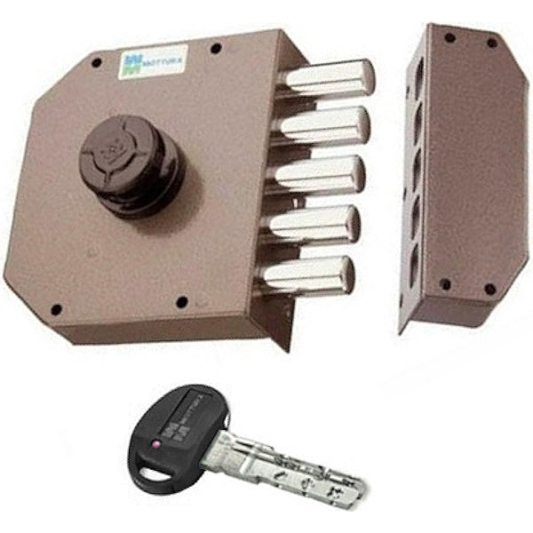 MOTTURA SERRATURA APPLICARE C10 LATERALE ENTRATA MM63 ART.30.601