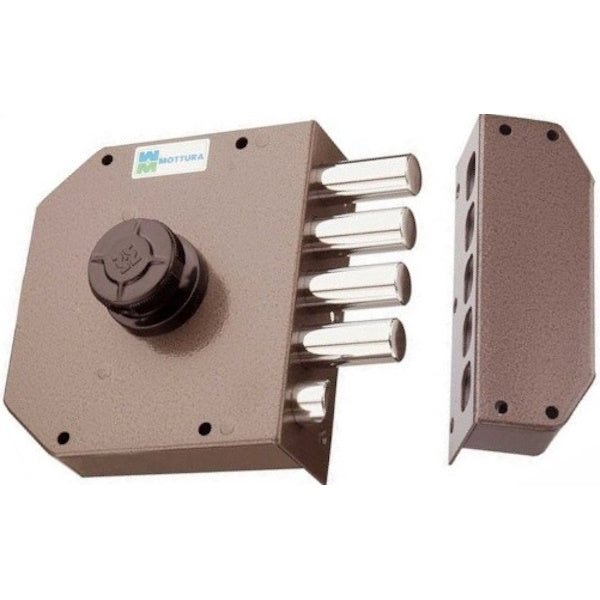 MOTTURA SERRATURA APPLICARE C10 LATERALE ENTRATA MM63 ART.30.611