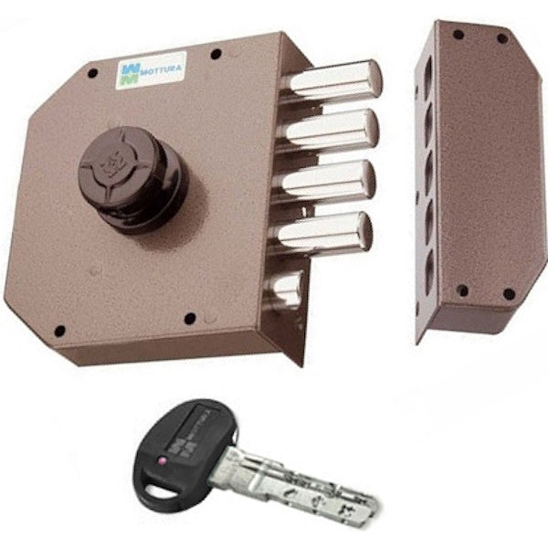 MOTTURA SERRATURA APPLICARE C10 LATERALE ENTRATA MM63 ART.30.611