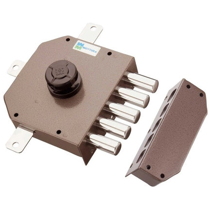 MOTTURA SERRATURA APPLICARE C10 QUINTUPLICE ENTRATA MM63 30.641 DX