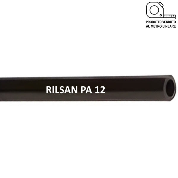 SPIRALFLEX TUBO ARIA RILSAN PA12 COLORE NERO AL MTL.