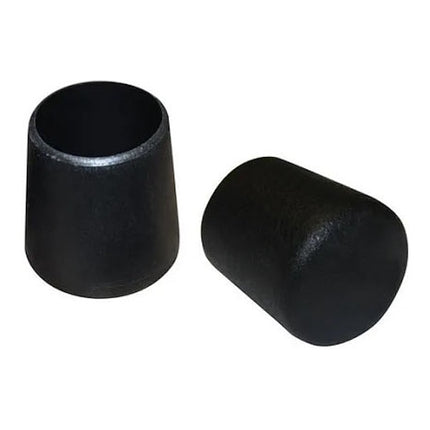 PUNTALE CALZANTE IN PLASTICA NERA D.MM10