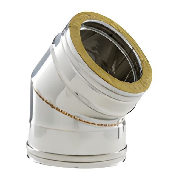 SYNERGY TERMOTEC COIBENTATO CURVA A 45° INOX 316L