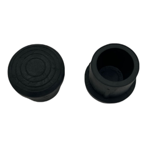 PUNTALE A TAPPO IN PLASTICA MORBIDA COLORE NERO