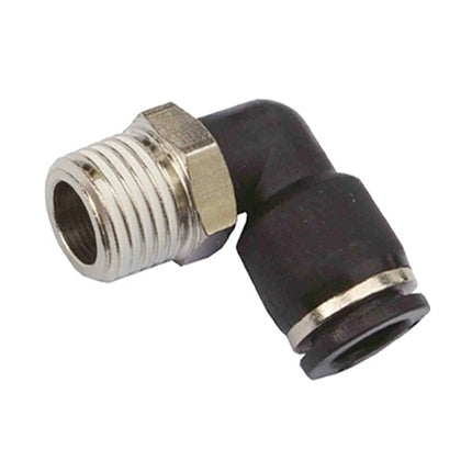 KONFIT RACCORDO GOMITO GIREVOLE CONICO POLIMERO NERO ART.RP72K MM 4-1/8"