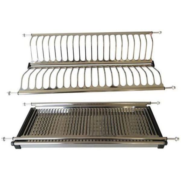 METAL STYLE SCOLAPIATTI INOX CON MOLLA E CODOLI CROMATO