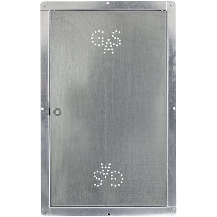 MAGGINI SPORTELLO PER CONTATORE GAS IN LAMIERA ZINCATA CM70X40
