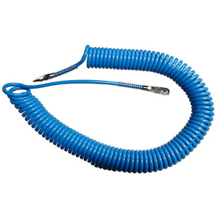 KONFIT TUBO ARIA POLIURETANO SPIRALE BLU CON RACCORDI D.MM5,0X 8 MT10